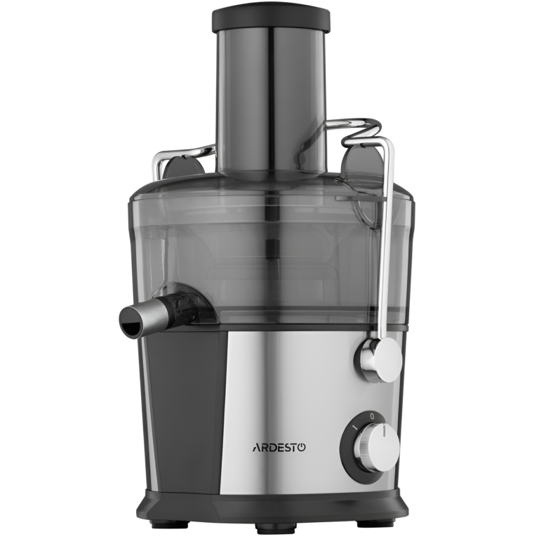 Ardesto centrifugal juicer, 1100W, bowl-1L, plastic iron, silver-black (JEG-800)2