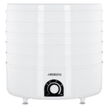 Ardesto dryer for products FDB-5385, 520W, pallets -5x4cm, diameter-38,5cm, max-70°С, temperature adjustment, plastic, white (FDB-5385)