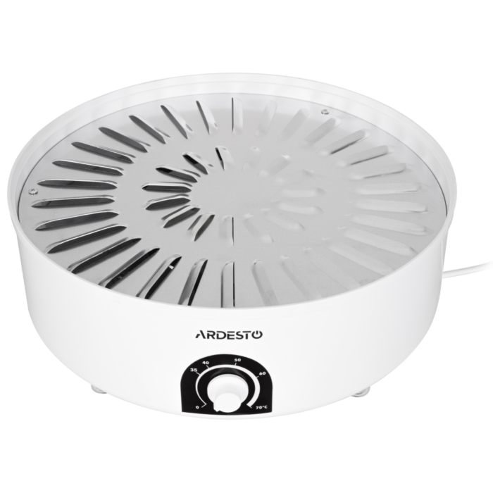 Ardesto dryer for products FDB-5385, 520W, pallets -5x4cm, diameter-38,5cm, max-70°С, temperature adjustment, plastic, white (FDB-5385)3