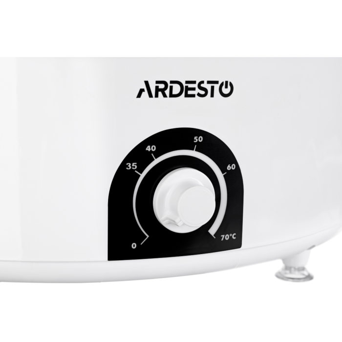 Ardesto dryer for products FDB-5385, 520W, pallets -5x4cm, diameter-38,5cm, max-70°С, temperature adjustment, plastic, white (FDB-5385)5