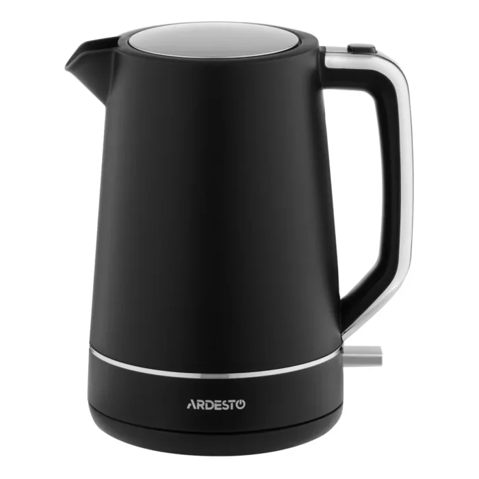 Ardesto electric kettle, 1.7L, plastic, matte, Otter, black (EKL-450B)