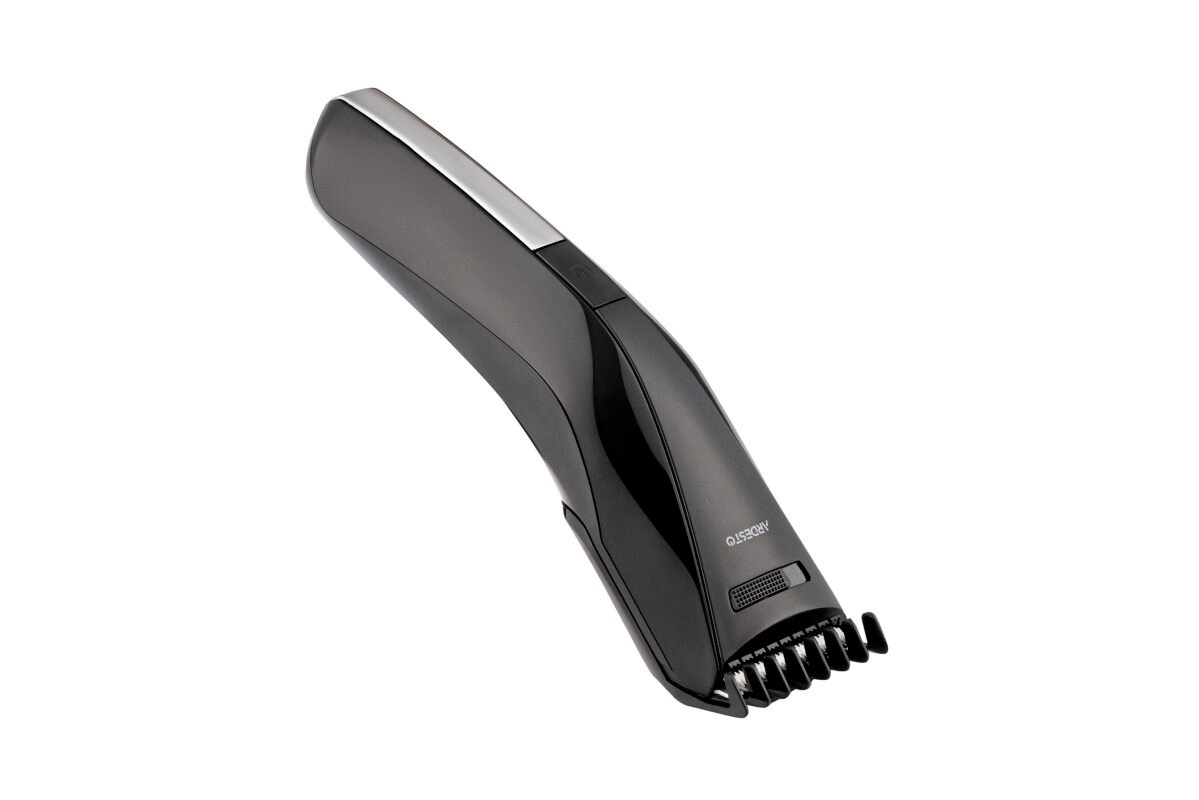 Ardesto hair clipper HC-Y20-B, 220V+battery, nozzles-2, steel, black (HC-Y20-B)
