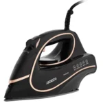 Ardesto iron IR-B2235, 2400W, 450ml, steam boost, ceramic soleplate, black-gold (IR-B2235)