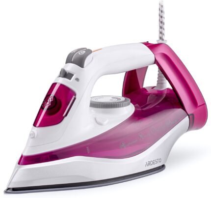 Ardesto iron IR-C2230-BUR, 2200W, 300ml, steam boost, ceramic soleplate, crimson (IR-C2230-BUR)