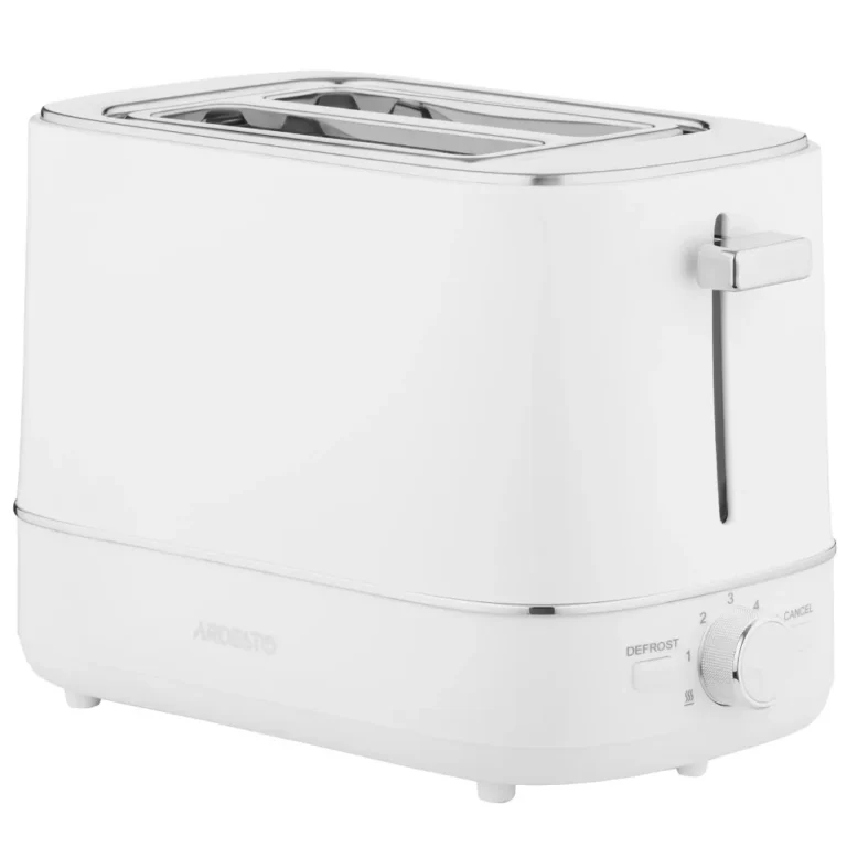 Ardesto toaster T-F450W, 800W, plastic, 2 slots, black