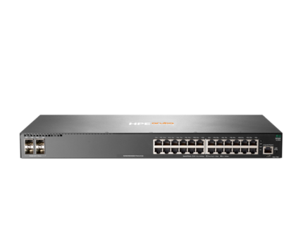 Aruba 2930F 24G 4SFP+ Swch Enterprise Managed (Web, CLI,SSH) Switch L2/L3, VSF Stacking up to 8 (JL253A)