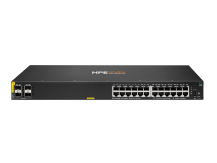 Aruba 6100 24G CL4 4SFP+ PoE 370W Swch Enterprise Managed (Web, CLI,SSH) Switch L2 (JL677A)