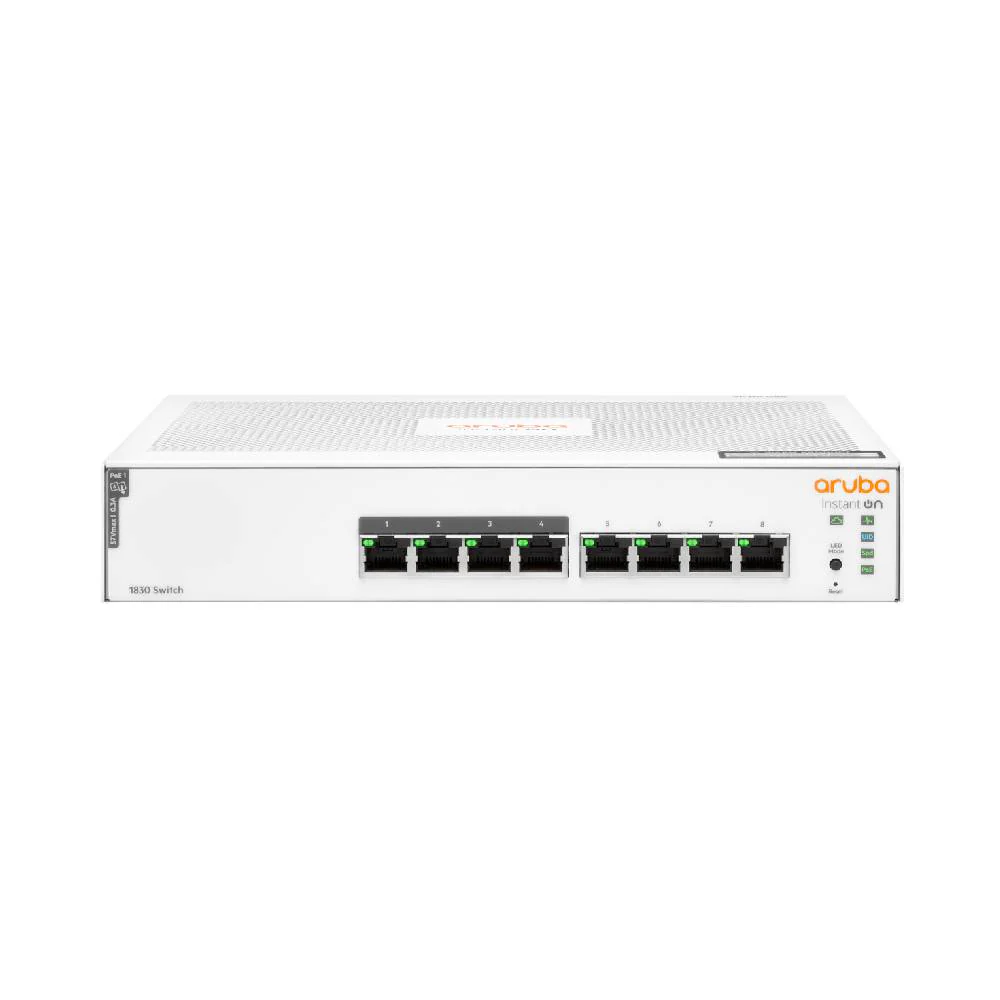 Aruba IOn 1830 8G PoE 65W Sw Smart Cloud Managed Switch L2 (JL811A) Aruba IOn 1830 8G PoE 65W Sw Smart/Cloud Managed Switch L2 (JL811A) - Image 1