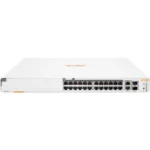Aruba Instant On 1960 24G 20p Class4 4p Class6 PoE 2XGT 2SFP+ 370W Switch Smart/Cloud Managed Switch L2/L3, Stacking (JL807A)