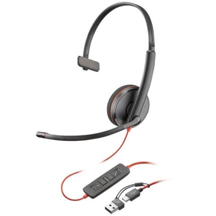 Blackwire — Poly BW 3210 Mono USB-C HS +USB-C/A (8X214AA)