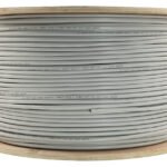 CAT 6 F UTP ( 4x2x24 AWG ) 0,51mm CU PVC Grey – 500m Drum