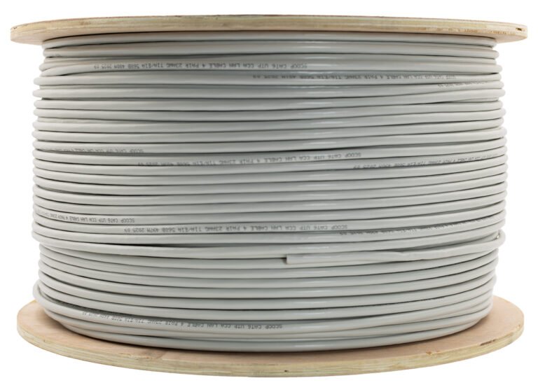 CAT 6 F UTP ( 4x2x24 AWG ) 0,51mm CU PVC Grey – 500m Drum