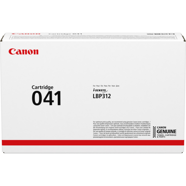 Canon 041BK Black Toner Cartridge (0452C002)