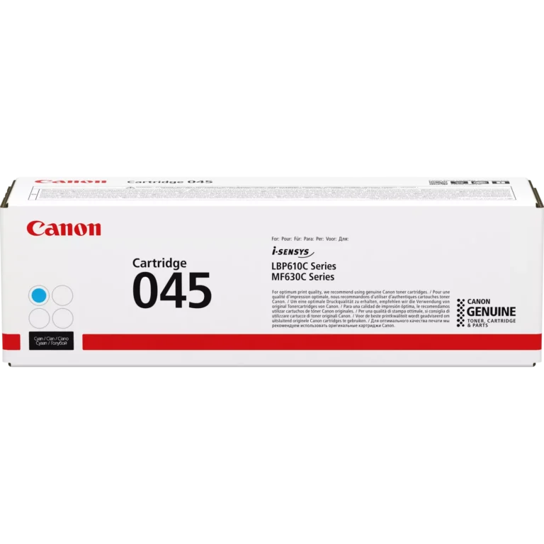 Canon 045 Cyan Original Toner Cartridge (1241C002)