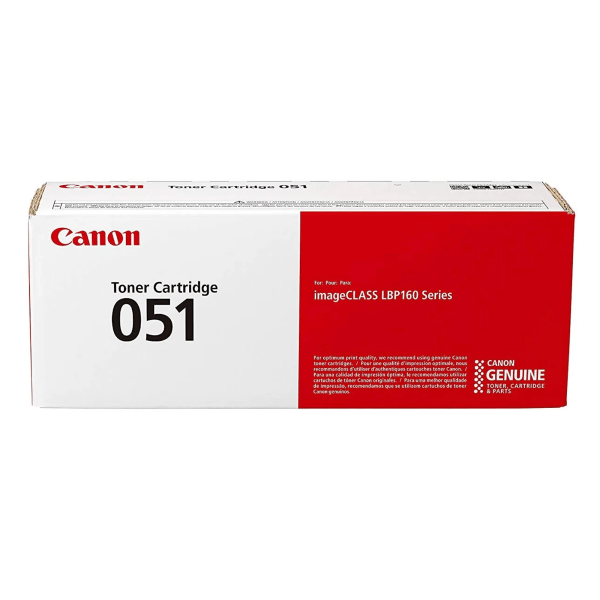 Canon 051 Black Toner Cartridge (2168C002)