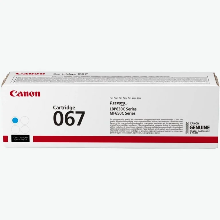 Canon 067 Toner Cartridge Cyan (5101C002)