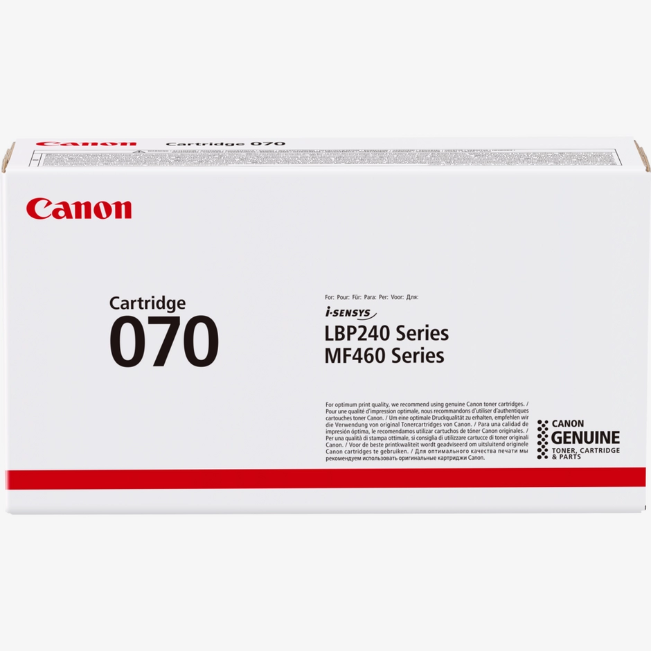 Canon 070 Black Toner Cartridge (5639C002) Canon 070 Black Toner Cartridge (5639C002)