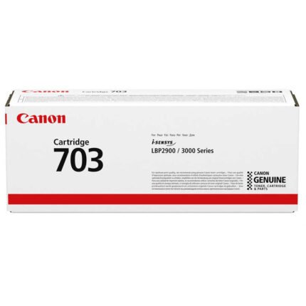 Canon CRG-703 Toner Cartridge (7616A005) Q2612 FX10 12A 303