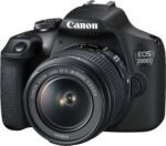 Canon EOS 2000D EF-S 18-55mm III Kit, Black (2728C002)