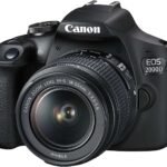 Canon EOS 2000D EF-S 18-55mm III Kit, Black (2728C002)