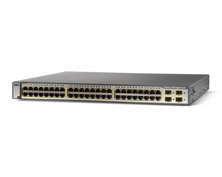 Cisco Catalyst WS-C3750G-48TS-S 48 10 100 1000T + 4 SFP Standard Multilayer