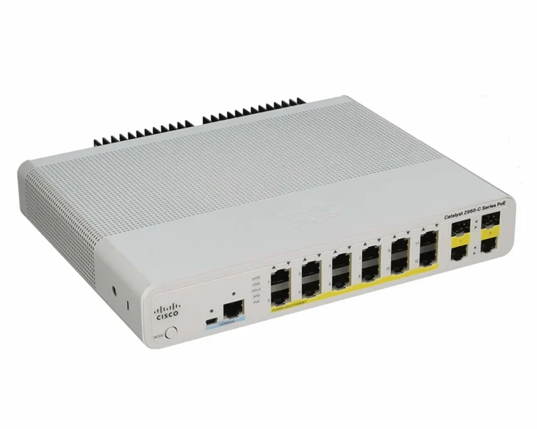 Cisco-WS-C2960C-12PC-L – Catalyst 2960C Switch 12 FE PoE, 2 x Dual Uplink, Lan Base