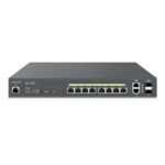 Cloud Managed 130W PoE+ 8 Port Gigabit Switch ECS1112FP