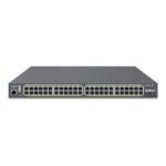 Cloud Managed Switch with 48 GbE PoE + 4 x SFP+, IEEE802.3at/af, 410w PoE power budget, internal power supply, 19inch 1U rack-mountable (ECS1552P)