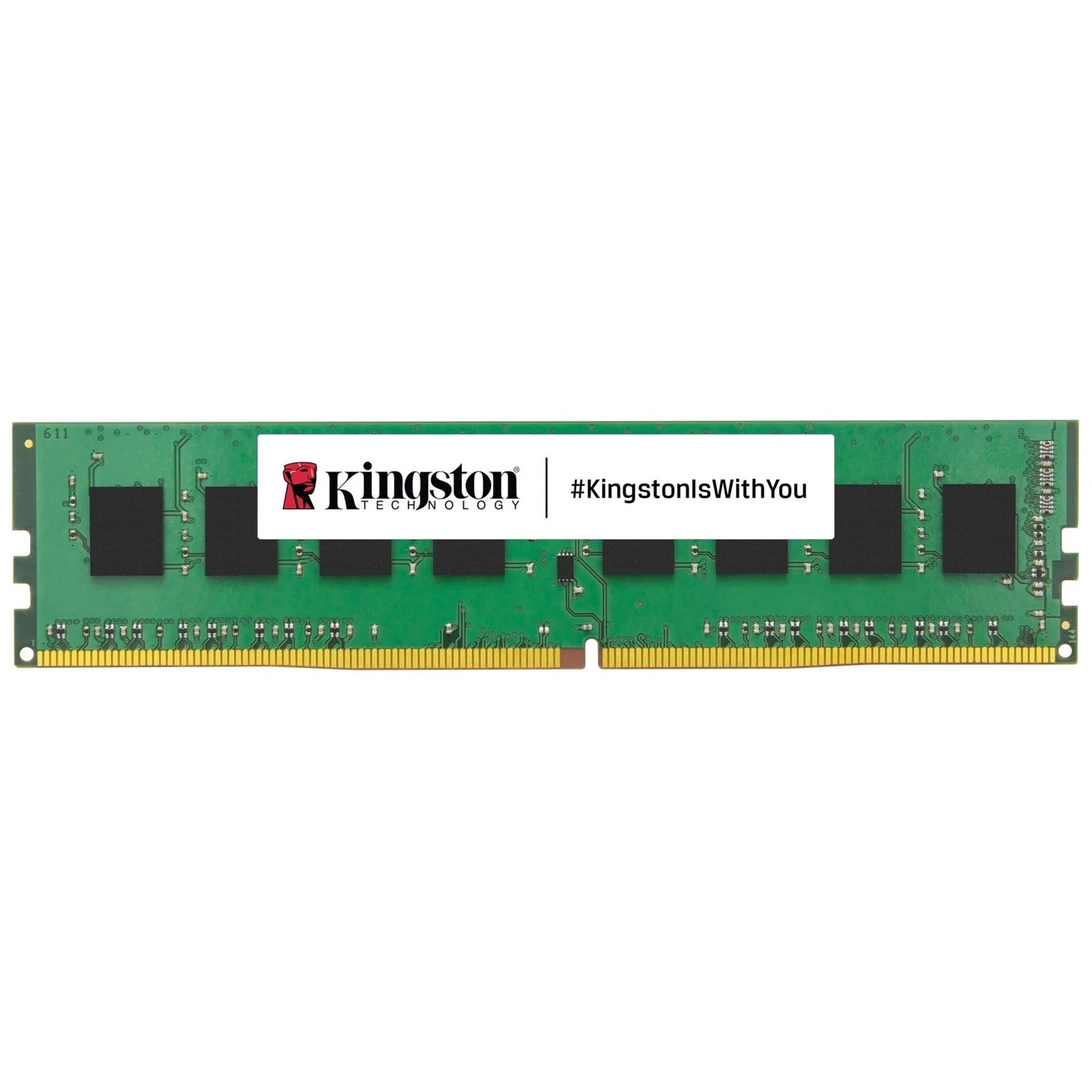 DDR4 UDIMM Kingston ValueRAM 32GB DDR4 3200 CL22 2Rx8 UDIMM (KVR32N22D8 32) DDR4 UDIMM — Kingston ValueRAM 32GB DDR4 3200 CL22 2Rx8 UDIMM (KVR32N22D8/32) - Image 1
