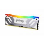 DDR5 Gaming CUDIMM — Kingston Fury Renegade RGB 24GB DDR5 8800MT/s CL42-58-58 1Rx8 1.4V CUDIMM White XMP3.0 (KF588CU42RWA-24)