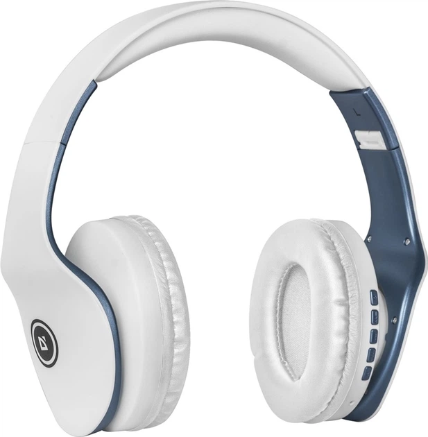 Defender FreeMotion B525 white+blue, Bluetooth