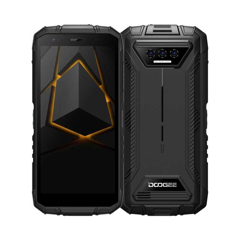 Doogee Smartphone S41 Max 5.5 6 256GB, 2SIM, 6300mAh, Black (6924351684464)