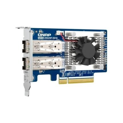 Dual-port 25 GbE network expansion card / Intel E810-XXVAM2 / PCIe Gen4 x8 (QXG-25G2SF-E810)