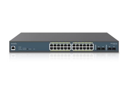 EnGenius Fit 24-Port Gigabit 240W PoE+ Switch with 4 SFP Ports EWS7928P-FIT