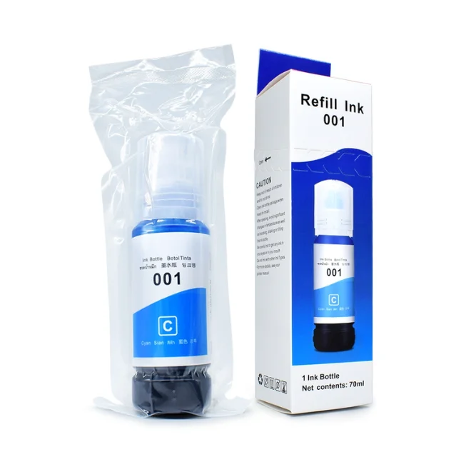 Epson 003 Cyan Ink Bottle 70ml (L3150 L3250)