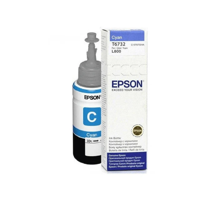 Epson 673 Cyan ink bottle (C13T67324A)