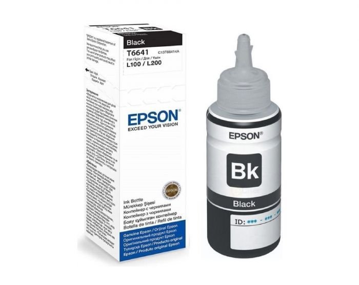 Epson L100 Black ink bottle 70ml (C13T664100)