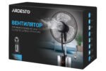 Floor fan ARDESTO, 47см, 100Вт, remote control, display, humidification, black-grey (FNM-X2S)8