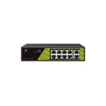 GENATA GNT-P9828V6 8 Port PoE Switch 2 Uplink 250m AI Hybrid