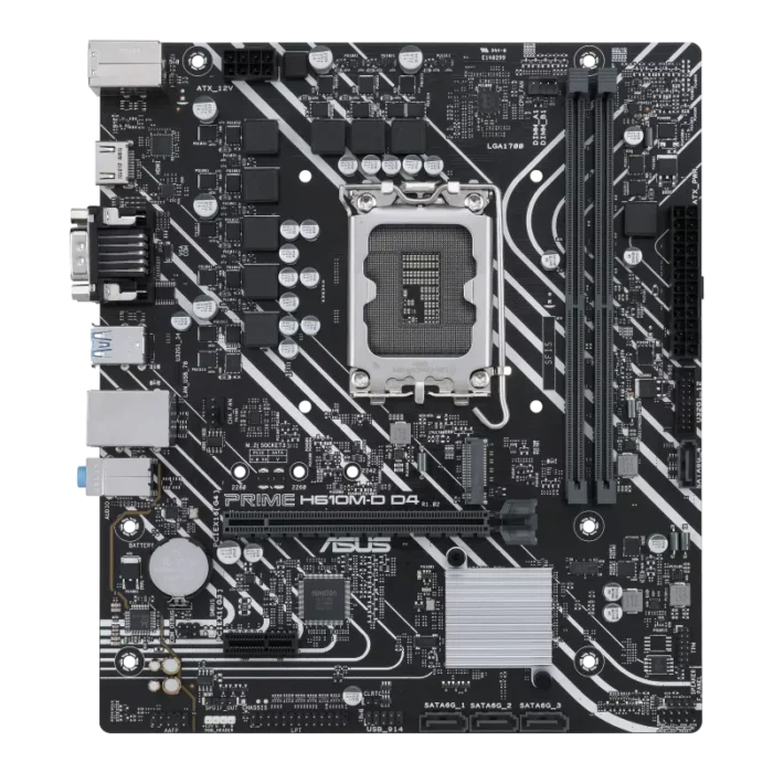 H610M-4D4 Motherboard LGA 1700 (Intel 12, 13, 14)