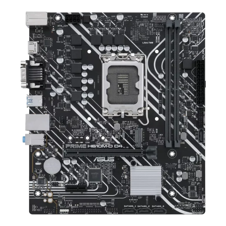 H610M-4D4 Motherboard LGA 1700 (Intel 12, 13, 14)