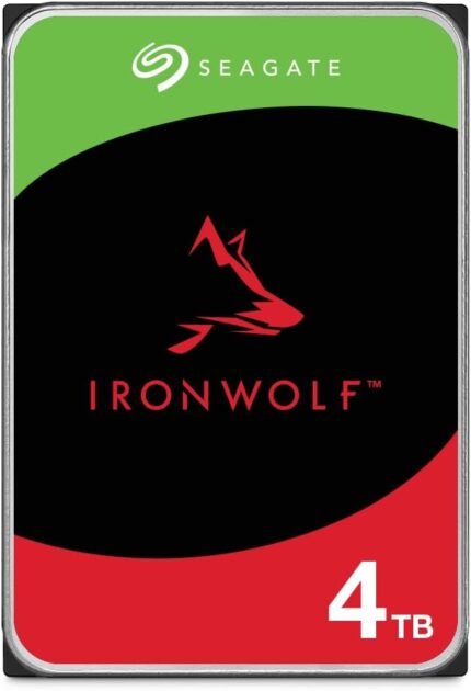 HDD, 4TB, Seagate IronWolf, SATA III, 3.5", 5400rpm, 256MB, CMR (ST4000VN006)