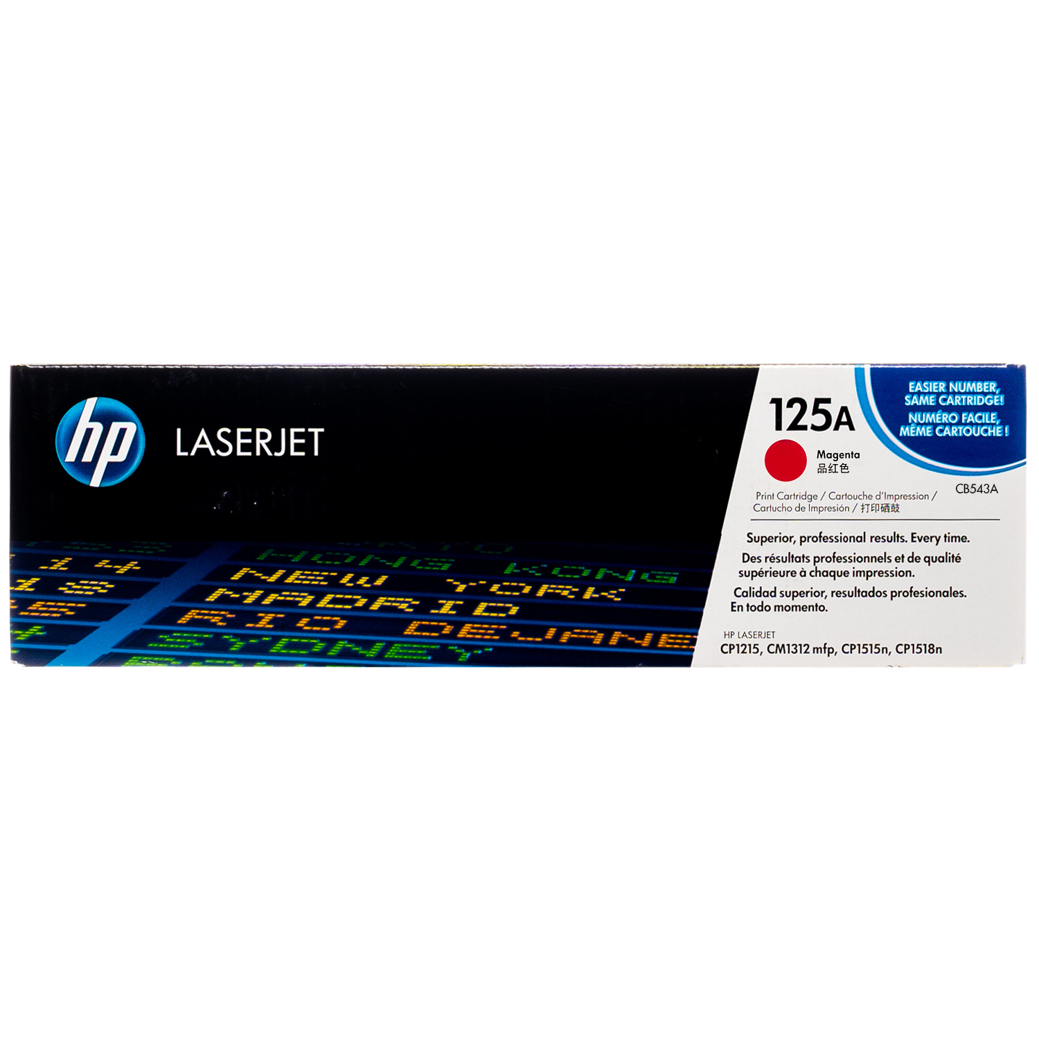HP 125A Magenta LaserJet Toner Cartridge HP 125A Magenta LaserJet Toner Cartridge