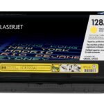 HP 128A Yellow Original LaserJet Toner Cartridg