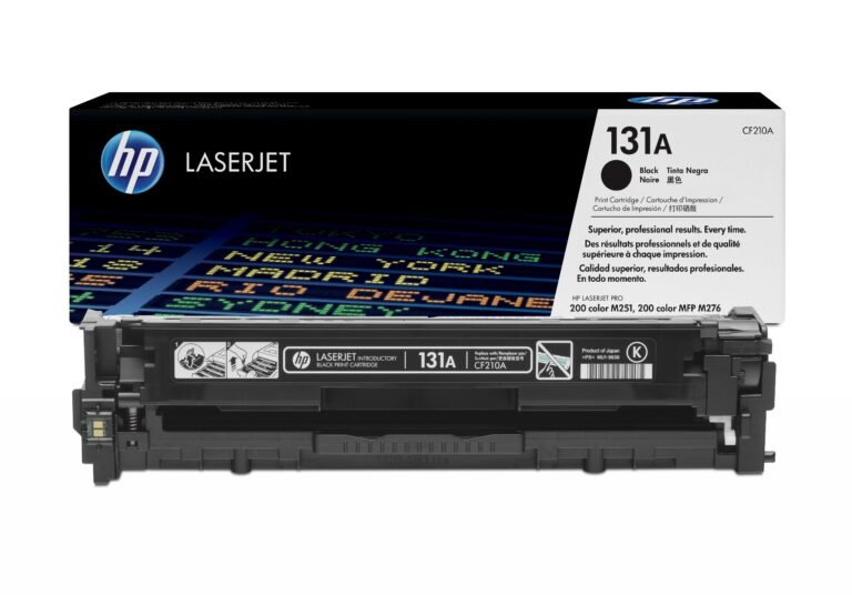 HP 131A Black LaserJet Toner Cartridge (CF210A)