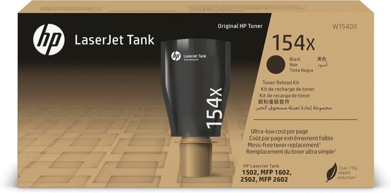 HP 154X Black Original LaserJet Tank Toner Reload Kit (W1540X)