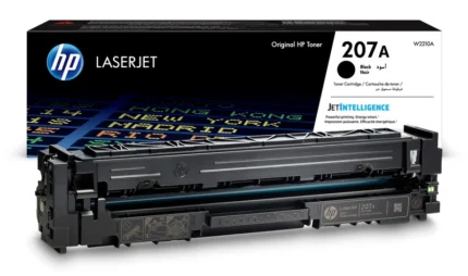 HP 207A Black LaserJet Toner Cartridge (W2210A)