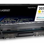 HP 207A Yellow LaserJet Toner Cartridge (W2212A)