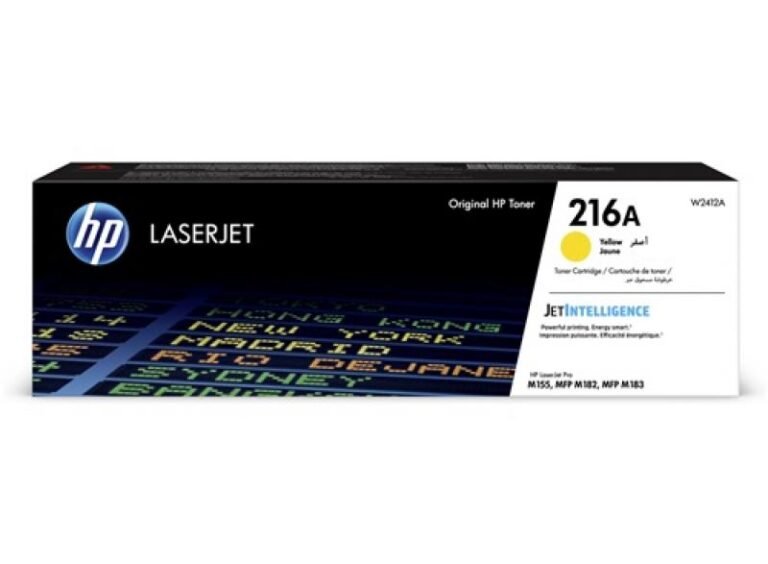 HP 216A Yellow LaserJet Toner Cartridge (W2412A)