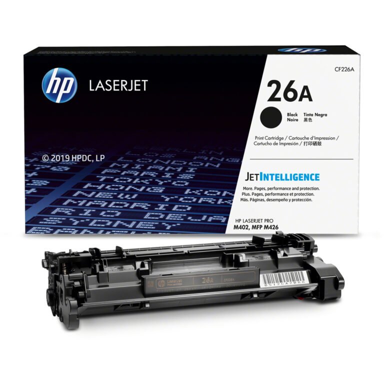 HP 26A Black LaserJet Toner Cartridge (CF226A)